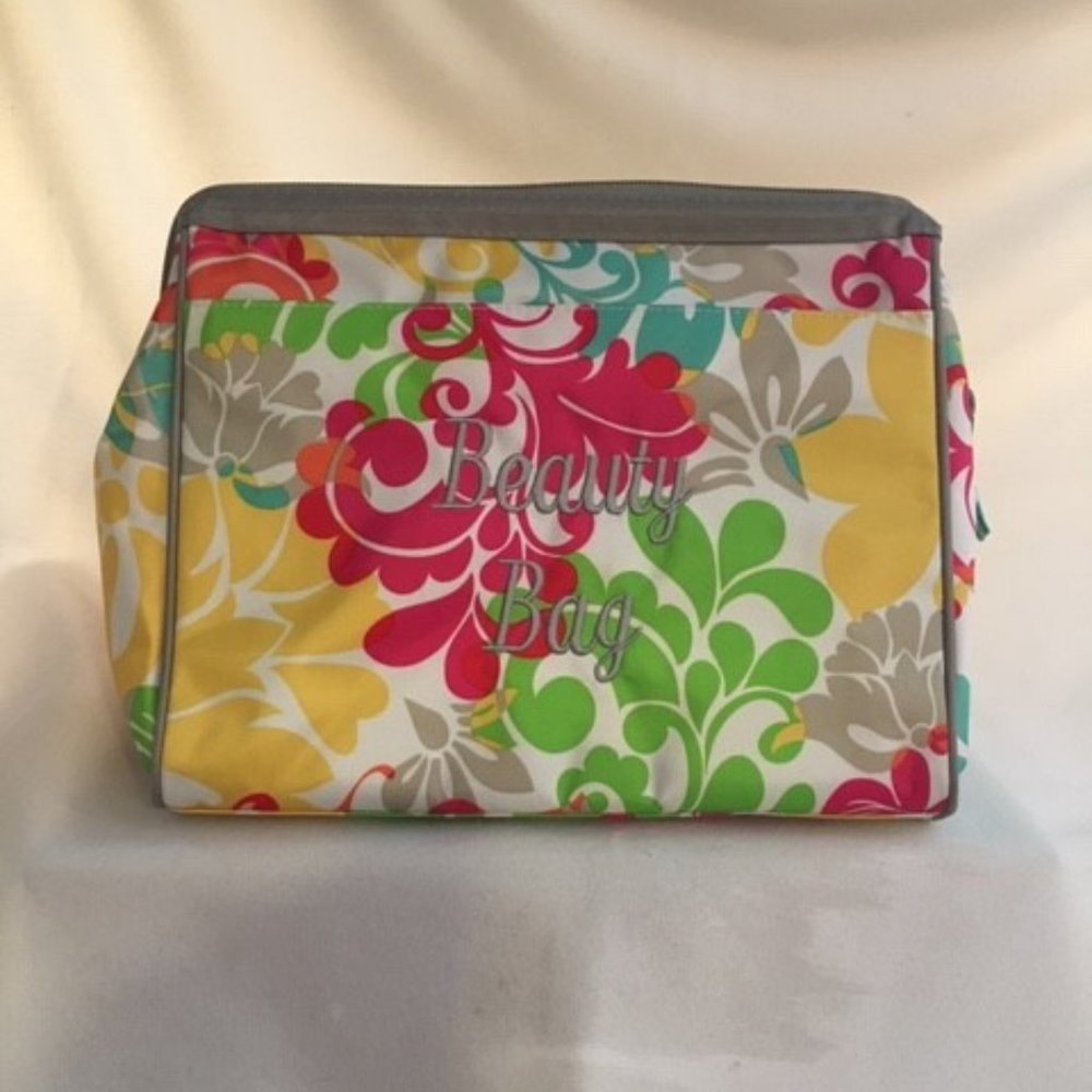Jewel Thirty-One Floral Beauty Bag, NWOT